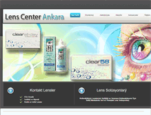 Tablet Screenshot of lenscenterankara.com